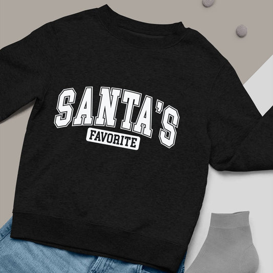 Bluza Unisex Santas Favorite White