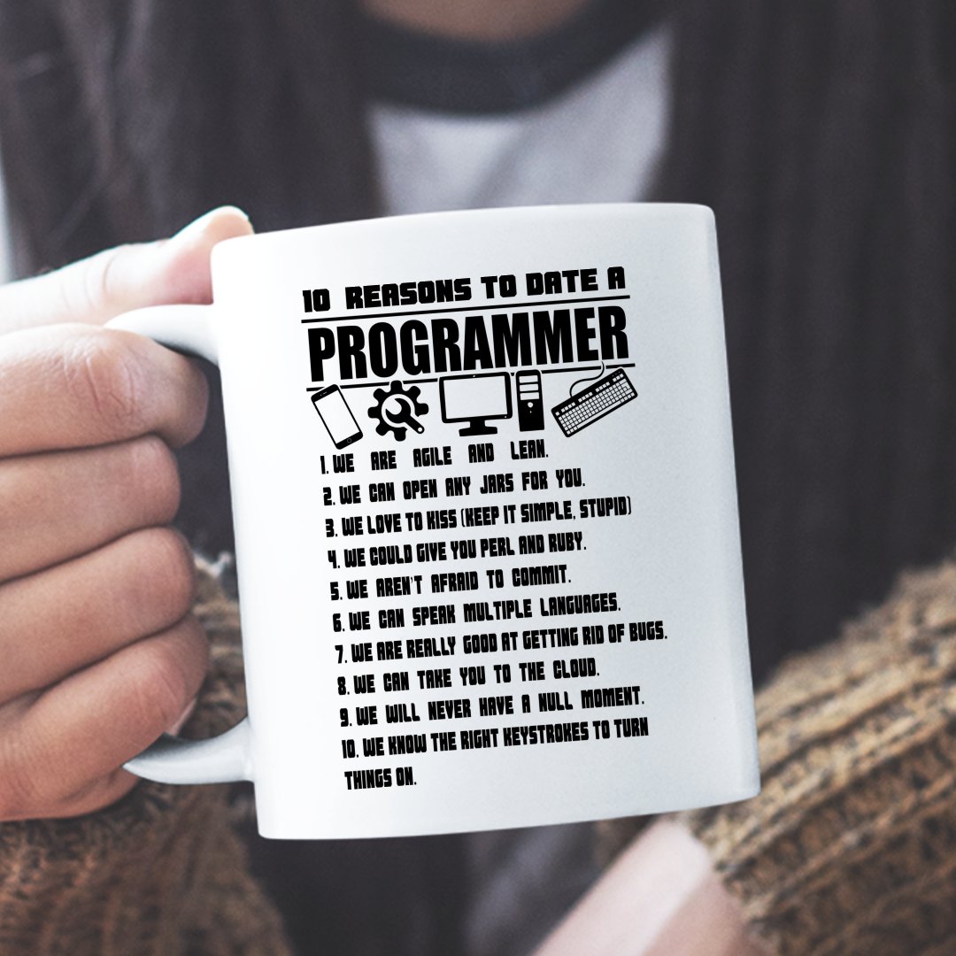 Kubek Programisty Java Kubek 10 Reasons To Date A Programmer