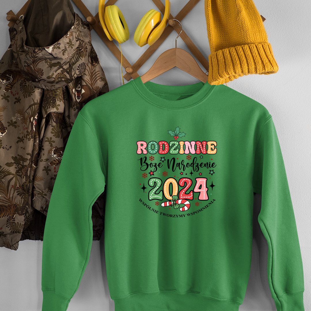 Bluza Unisex Rodzinne Boże Narodzenie Wspólnie Tworzymy Wspomnienia