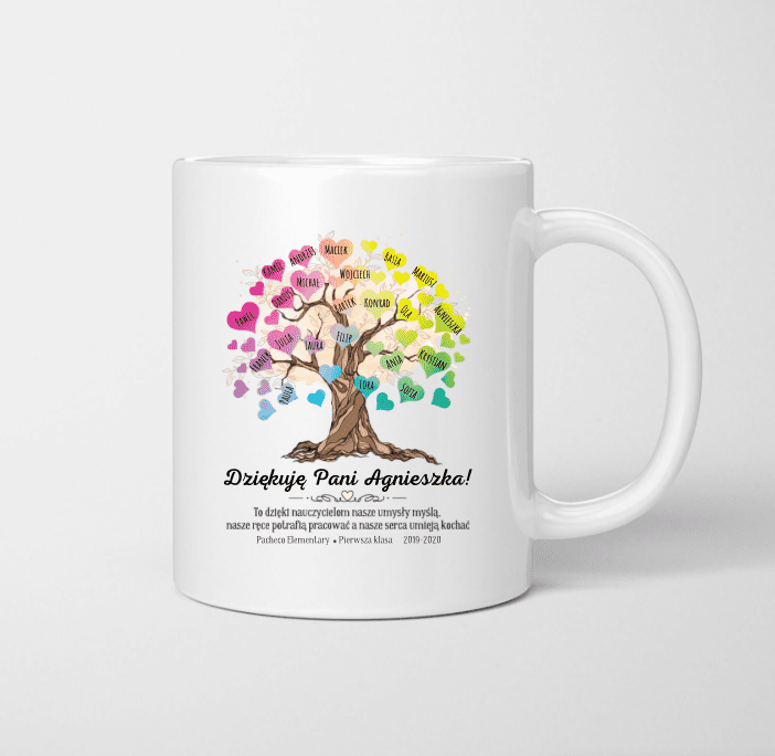 Personalizowany kubek na Dzień Nauczyciela
