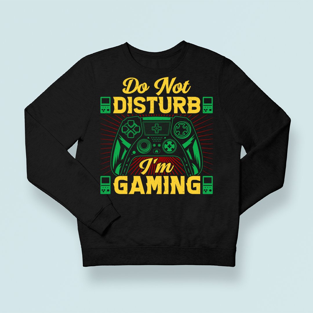 Bluza Unisex Do Not Disturb. I'm Gaming