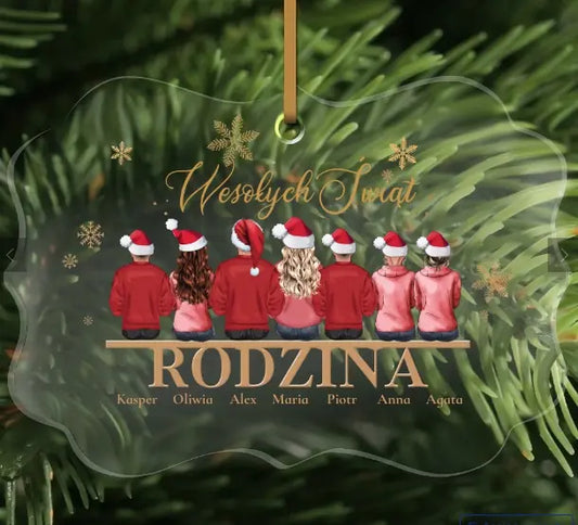 Ozdoba choinkowa dla całej rodziny - najlepsza pamiątka