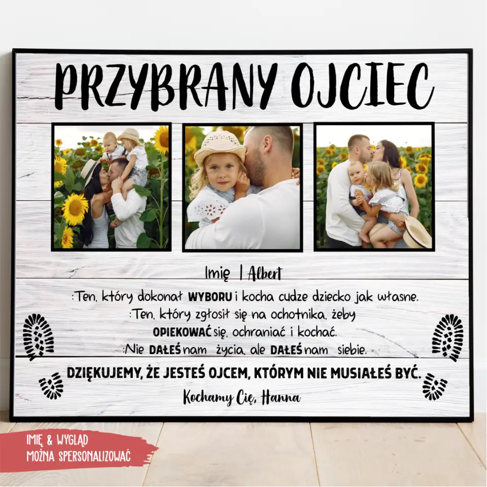 Obrazy Na Ścianę PRZYBRANY OJCIEC