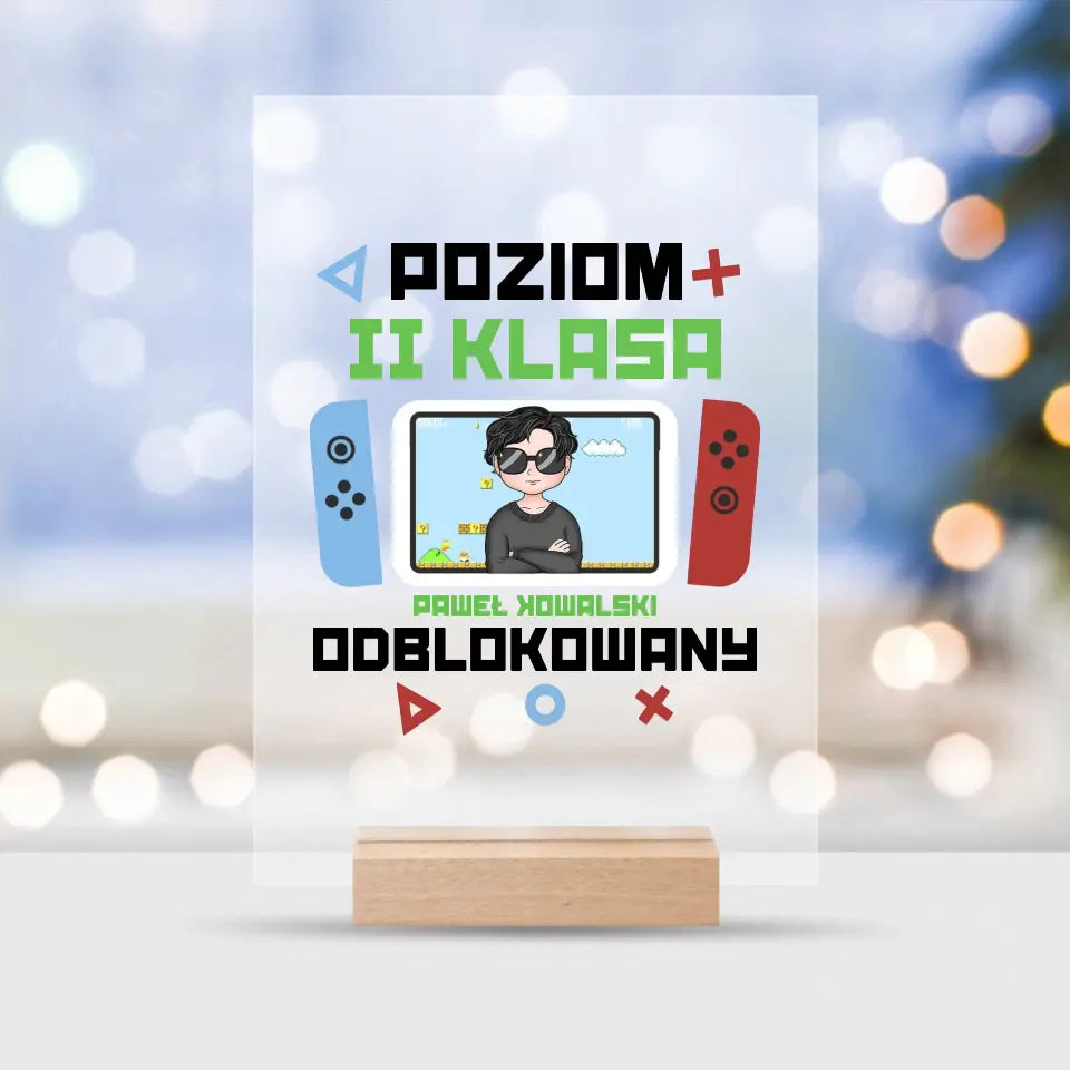 Poziom “II klasa”odblokowany