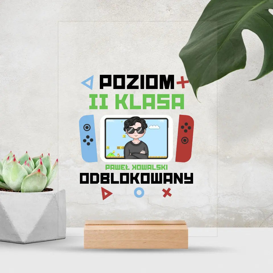 Poziom “II klasa”odblokowany