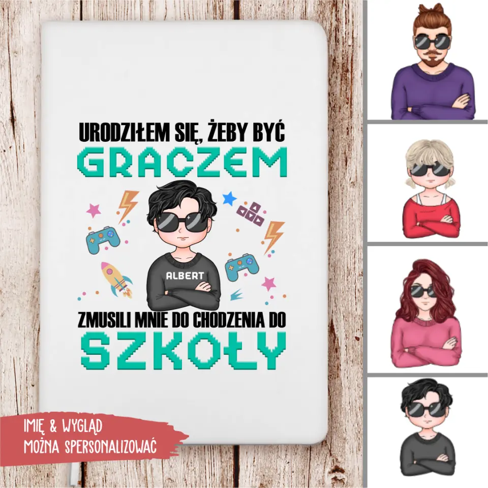 Urodziłem się, żeby być graczem