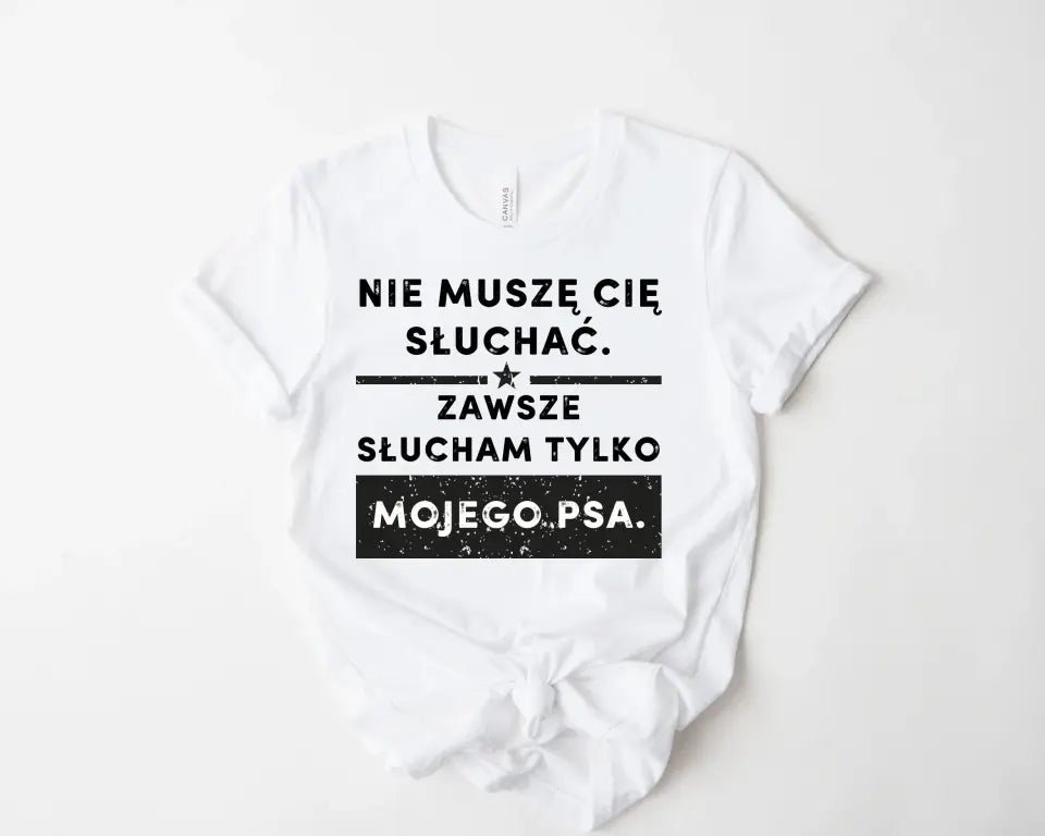 Nie muszę cię słuchać