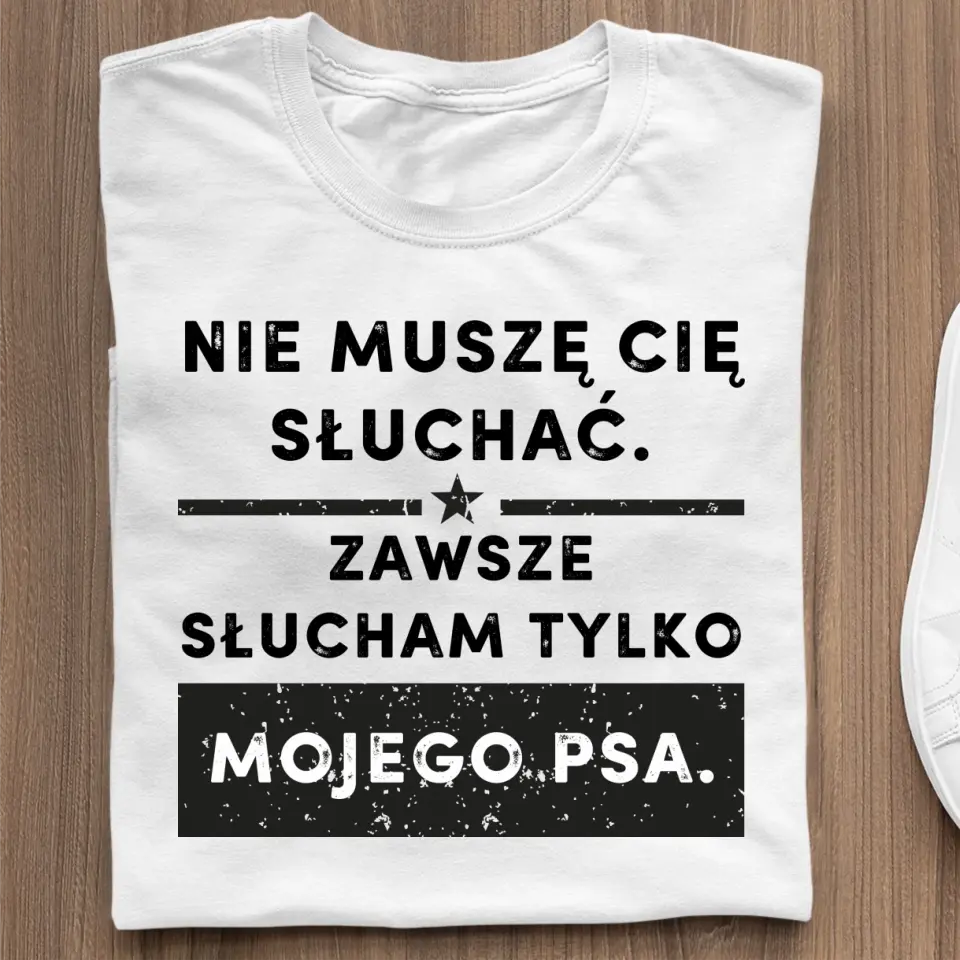 Nie muszę cię słuchać