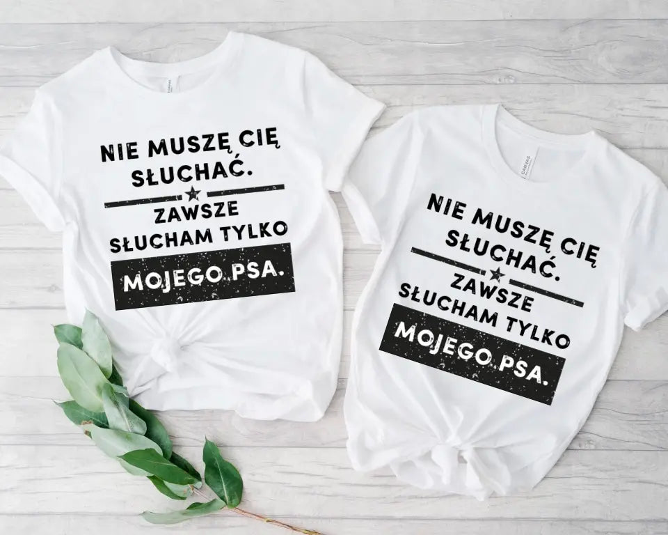 Nie muszę cię słuchać