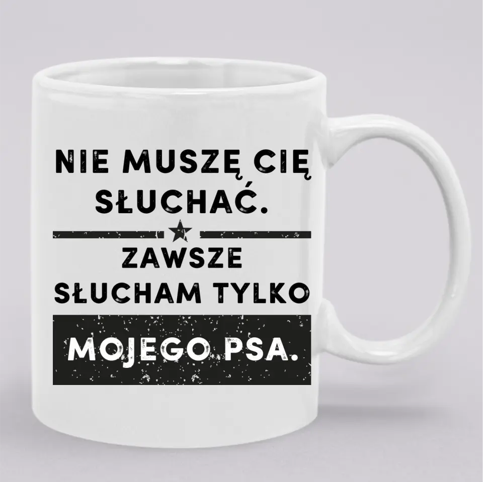 Nie muszę cię słuchać