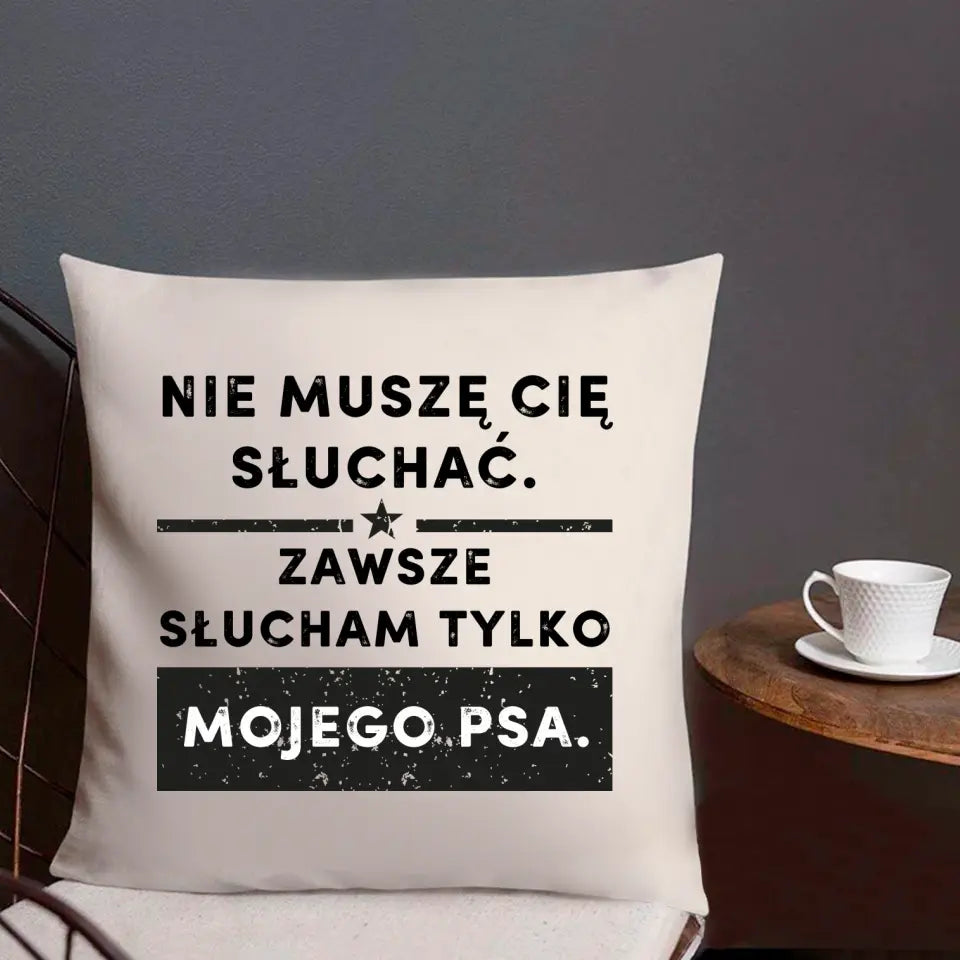 Nie muszę cię słuchać