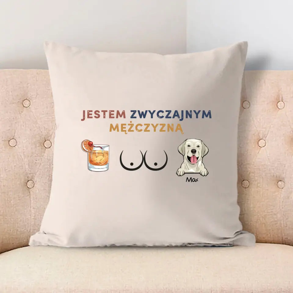 Jestem zwyczajnym mężczyzną