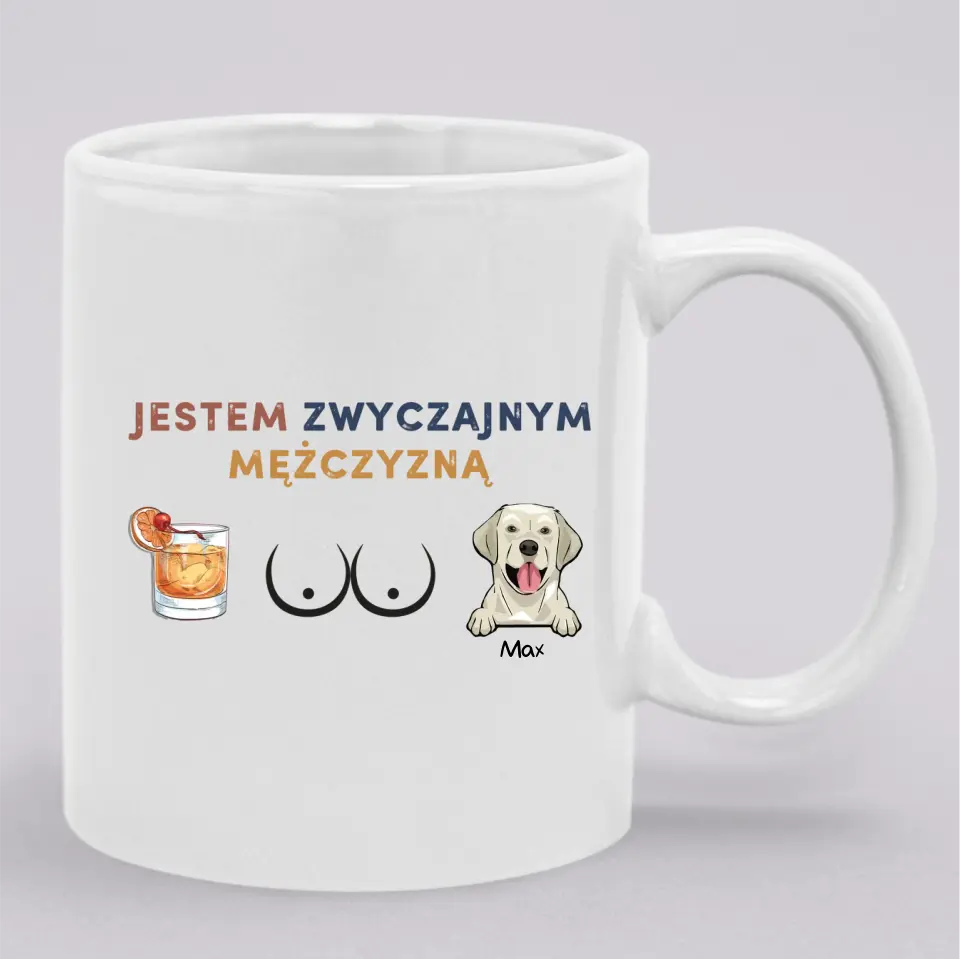 Jestem zwyczajnym mężczyzną