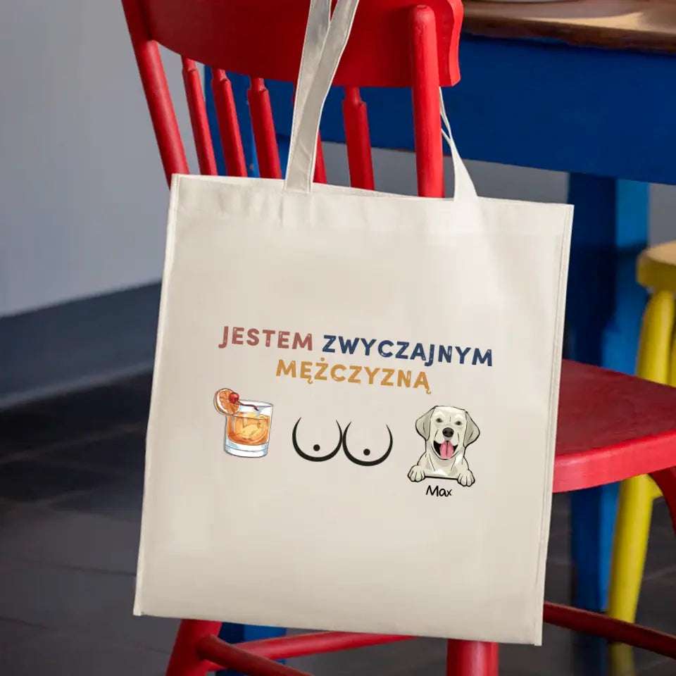 Jestem zwyczajnym mężczyzną