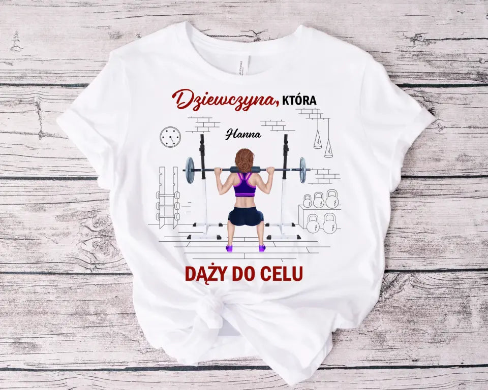 Dziewczyna, która dąży do celu