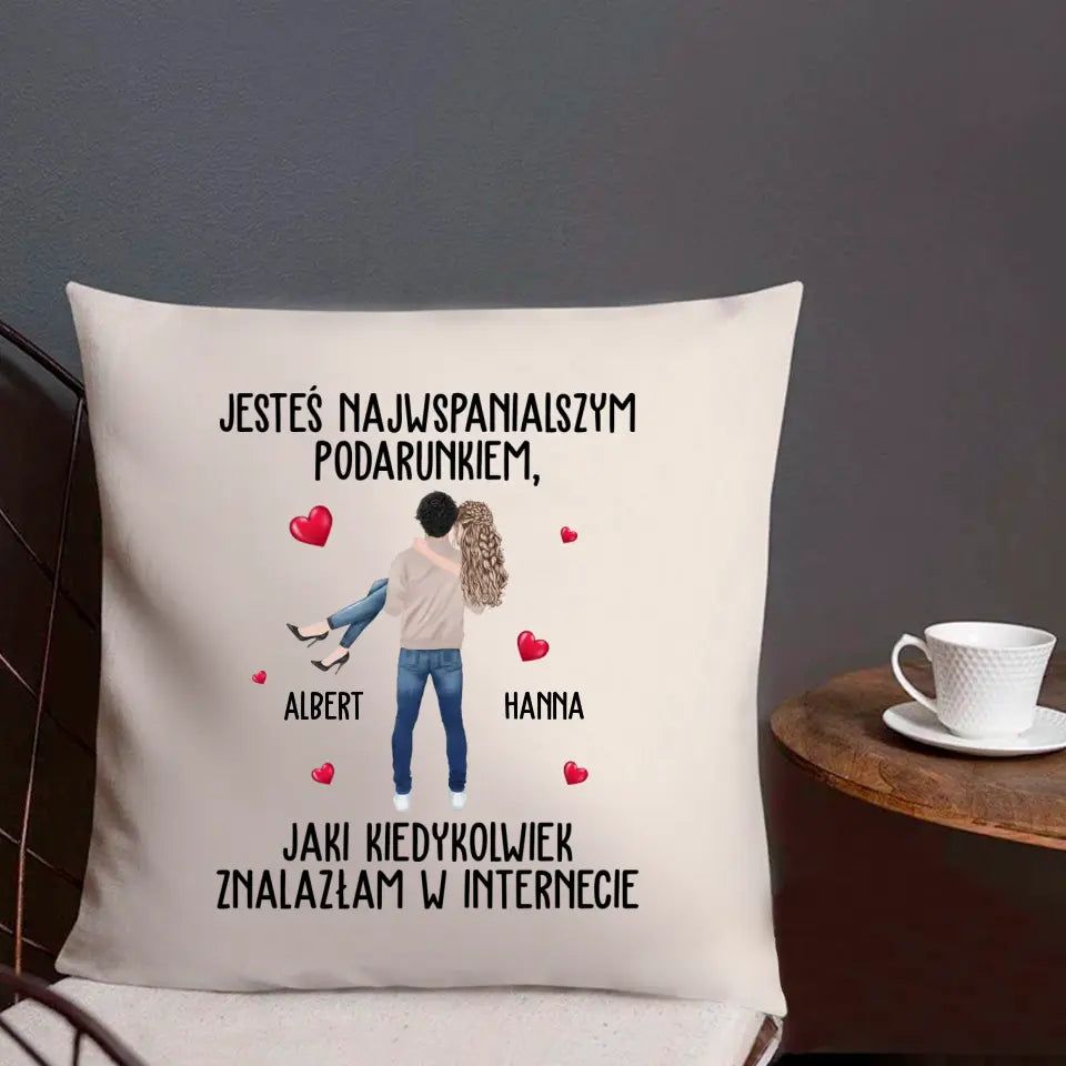 Jesteś najwspanialszym podarunkiem, Jaki kiedykolwiek znalazłam w internecie