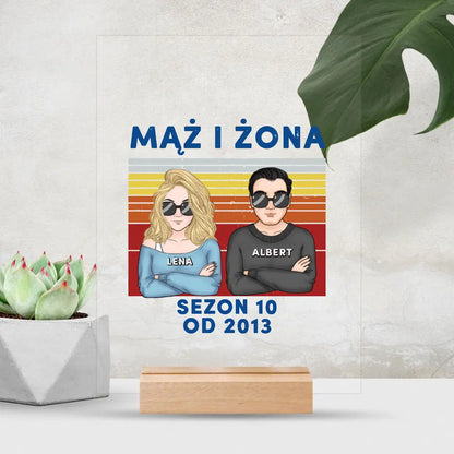 Mąż i Żona. Retro