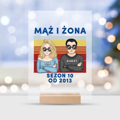 Mąż i Żona. Retro