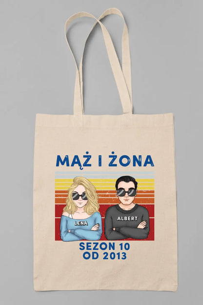 Mąż i Żona. Retro