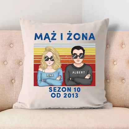 Mąż i Żona. Retro