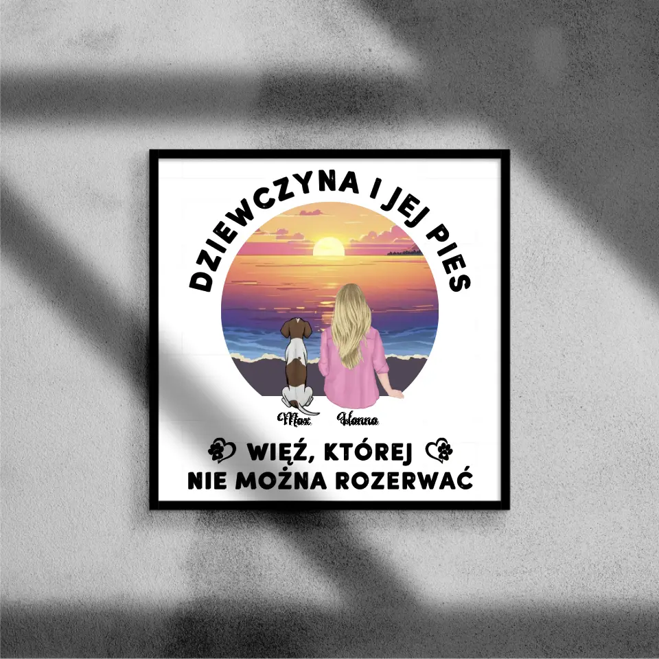 Dziewczyna i jej pies