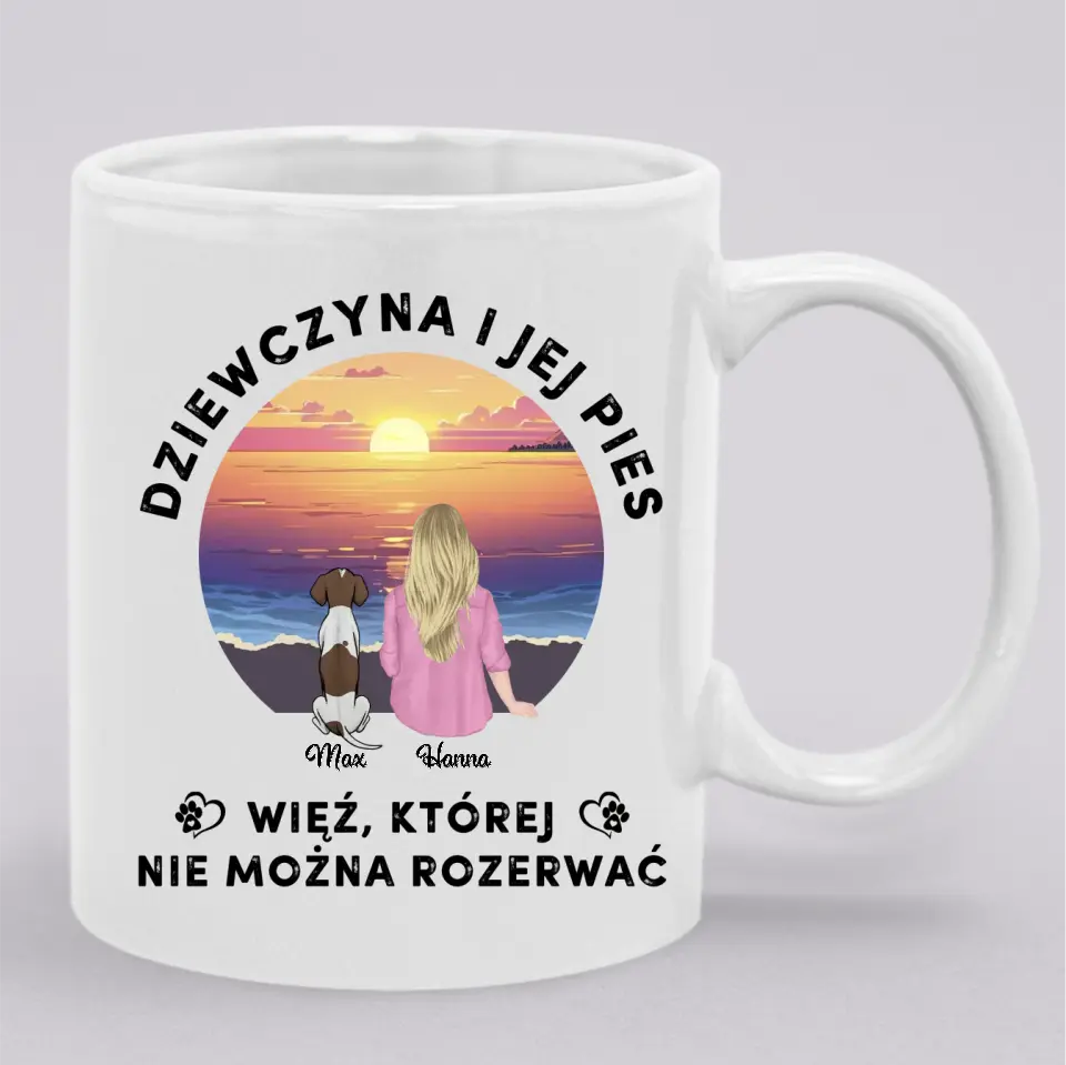 Dziewczyna i jej pies