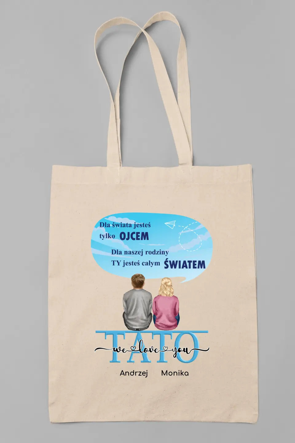 Spersonalizowany prezent na Dzień Ojca - T-shirt