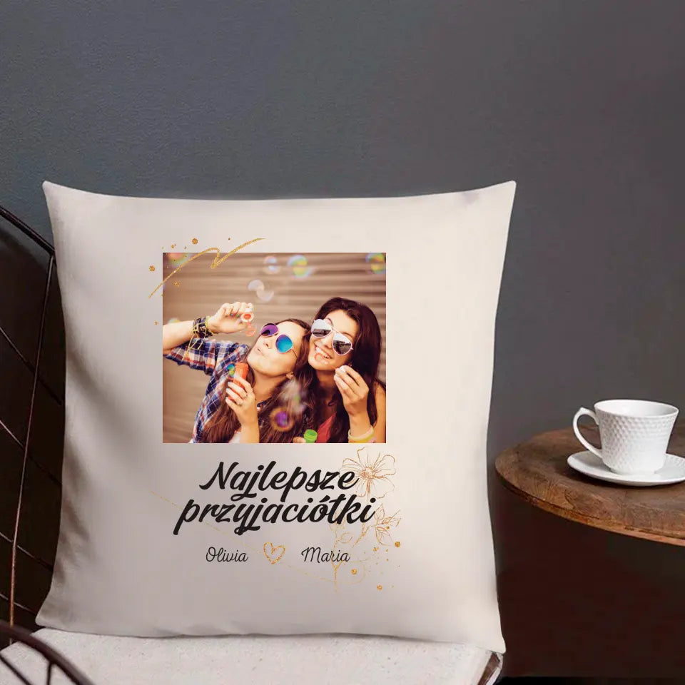 Najlepsze przyjaciółki - T-Shirt z własnym zdjęciem