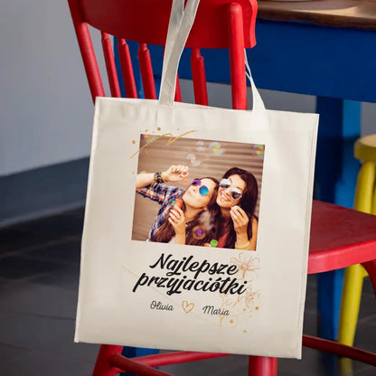 Najlepsze przyjaciółki - T-Shirt z własnym zdjęciem