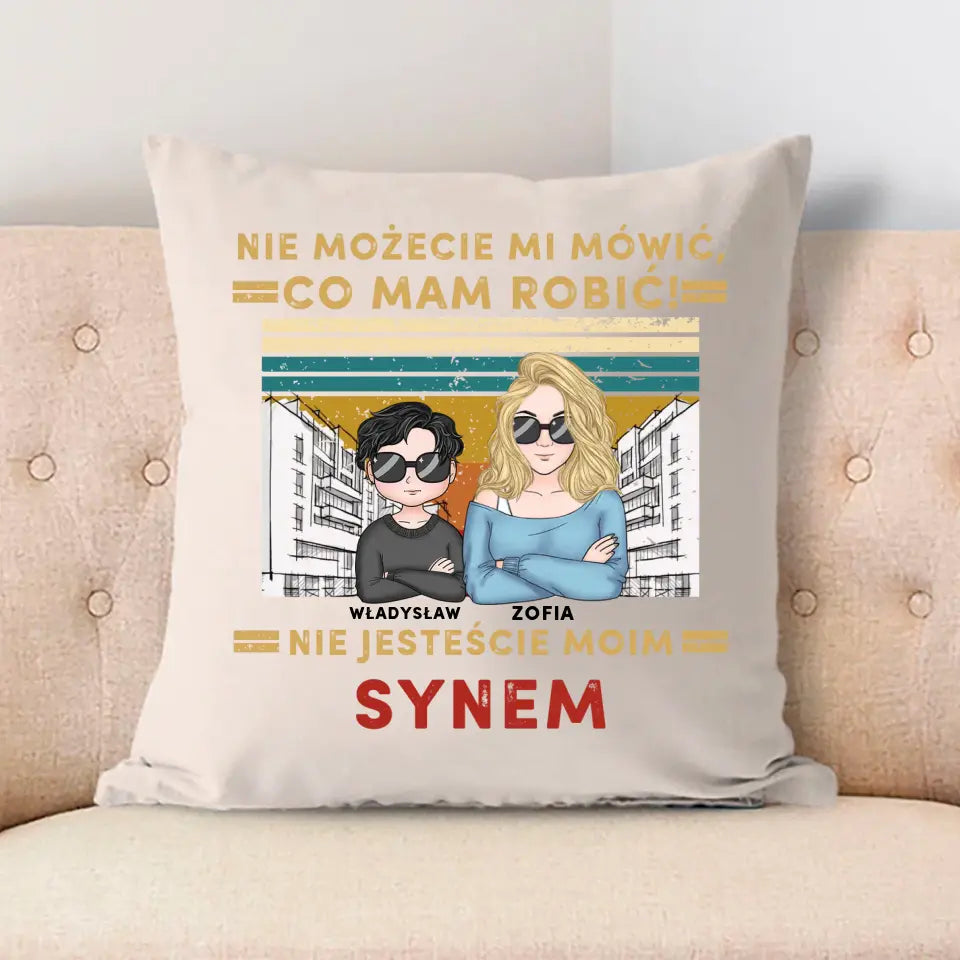 Nie możecie mi mówić, co mam robić!