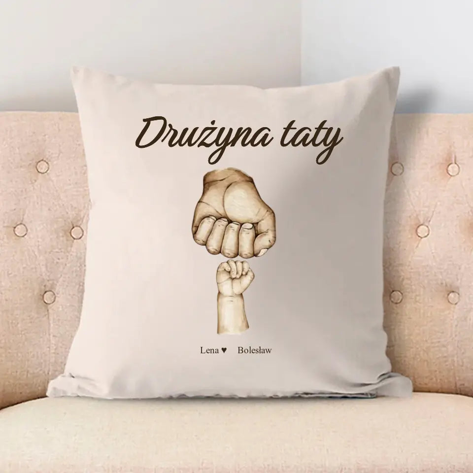 Szkło akrylowe - Drużyna taty