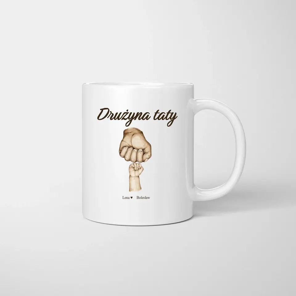 Szkło akrylowe - Drużyna taty