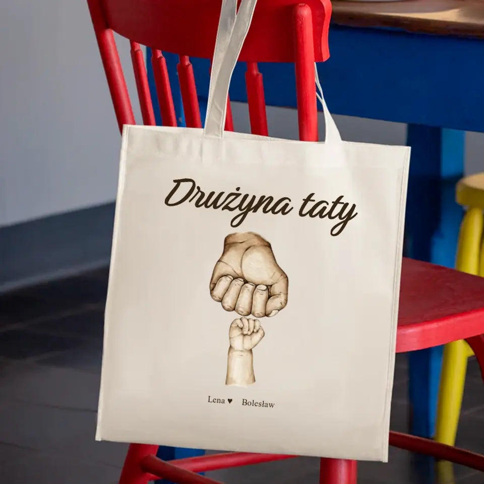 Szkło akrylowe - Drużyna taty