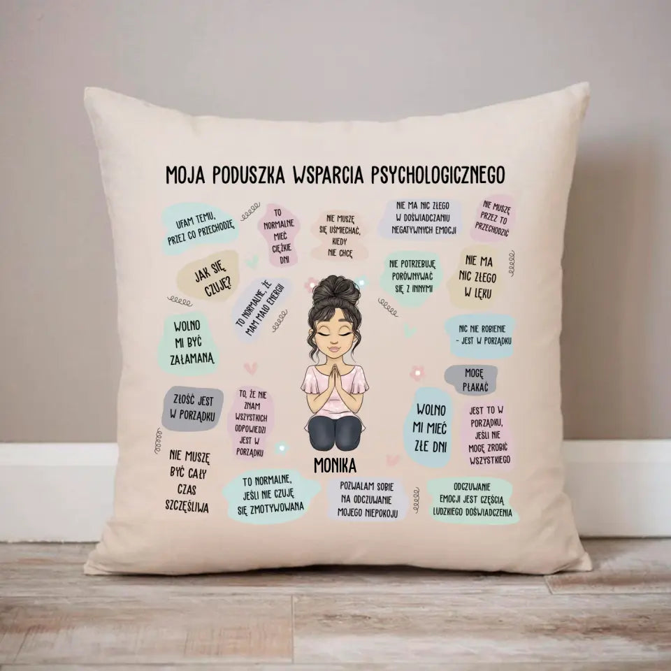 MOJA PODUSZKA WSPARCIA PSYCHOLOGICZNEGO