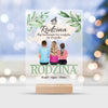 Pocztówka akrylowa dla rodziny