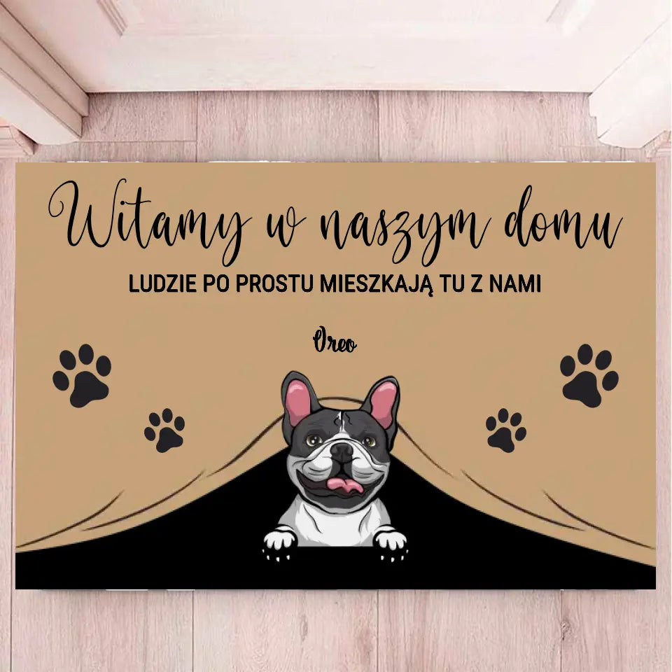 Dodaj swój tekst "Witamy w naszym domu"