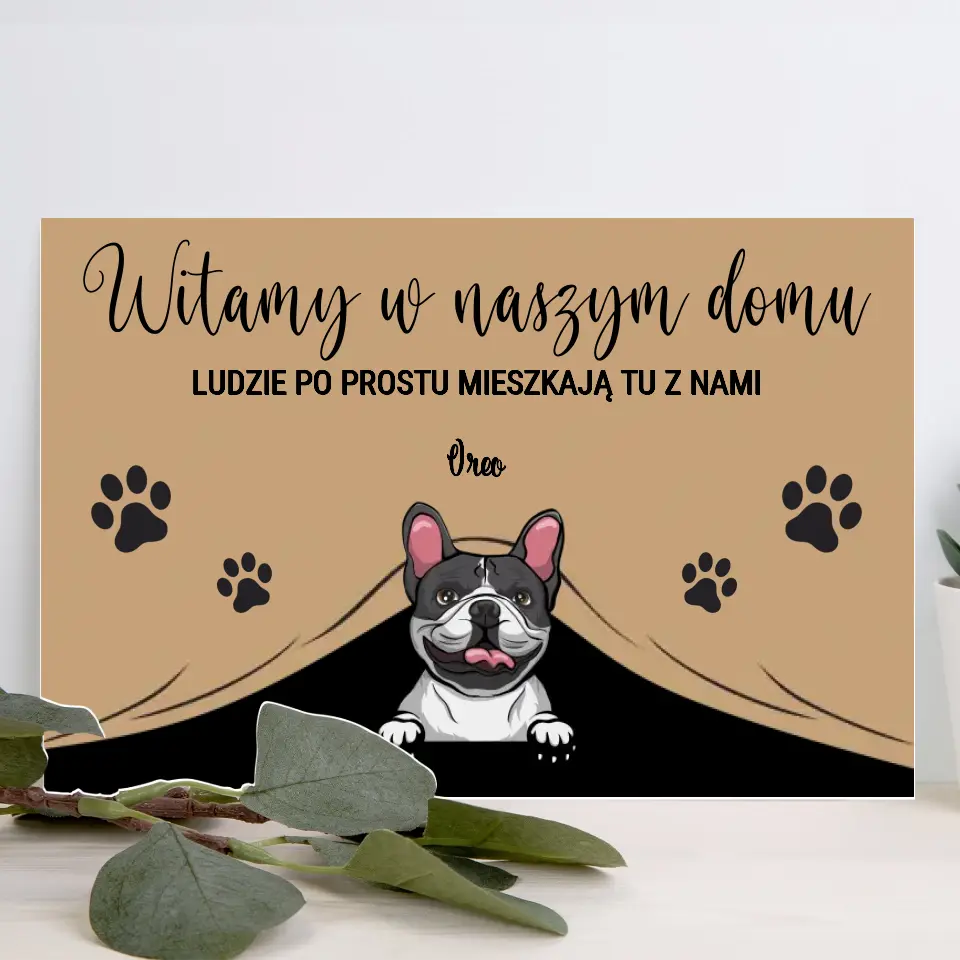 Dodaj swój tekst "Witamy w naszym domu"