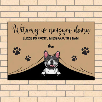 Dodaj swój tekst "Witamy w naszym domu"
