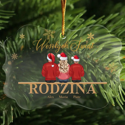 Ozdoba choinkowa dla całej rodziny - najlepsza pamiątka