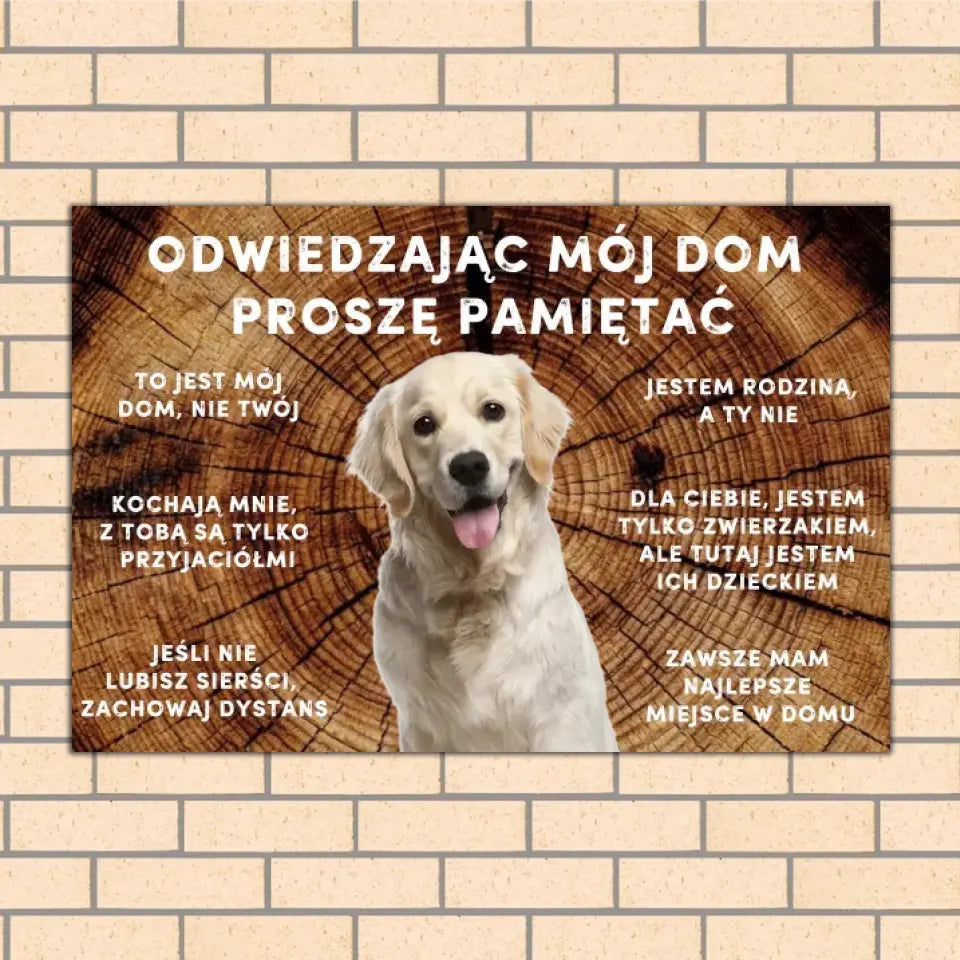 Dodaj własne zdjęcie! Odwiedzając mój dom proszę pamiętać