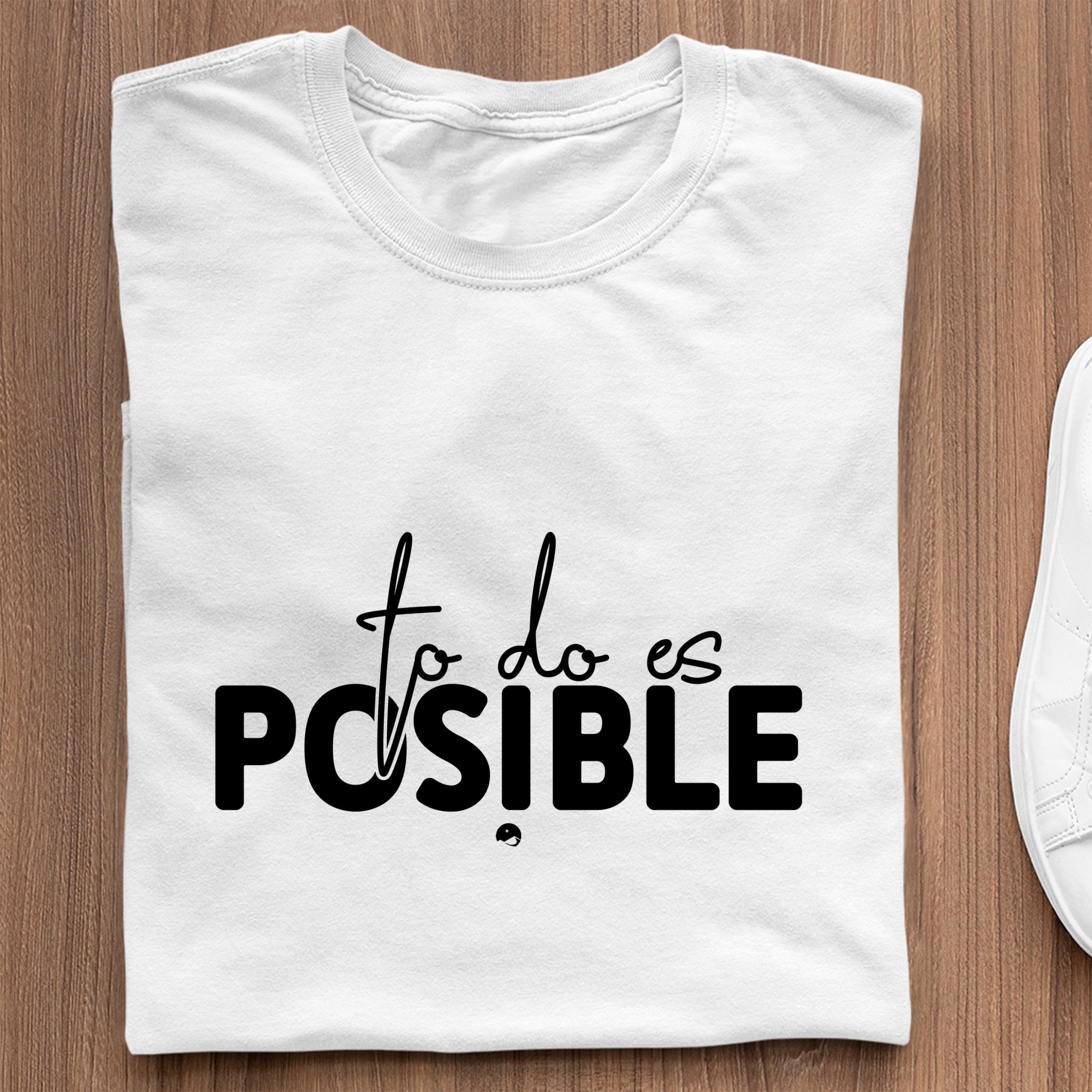 T Shirt Męski Z Nadrukiem To Do Es Posible