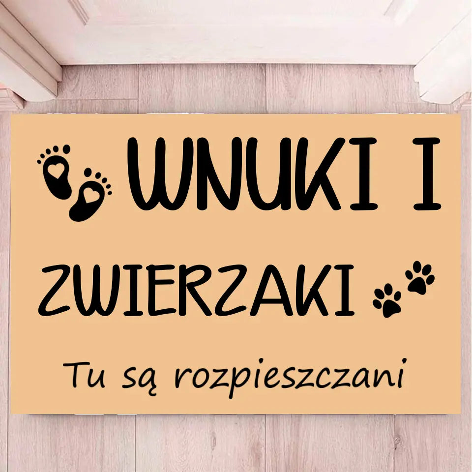 Wnuki i zwierzaki. Tu są rozpieszczani