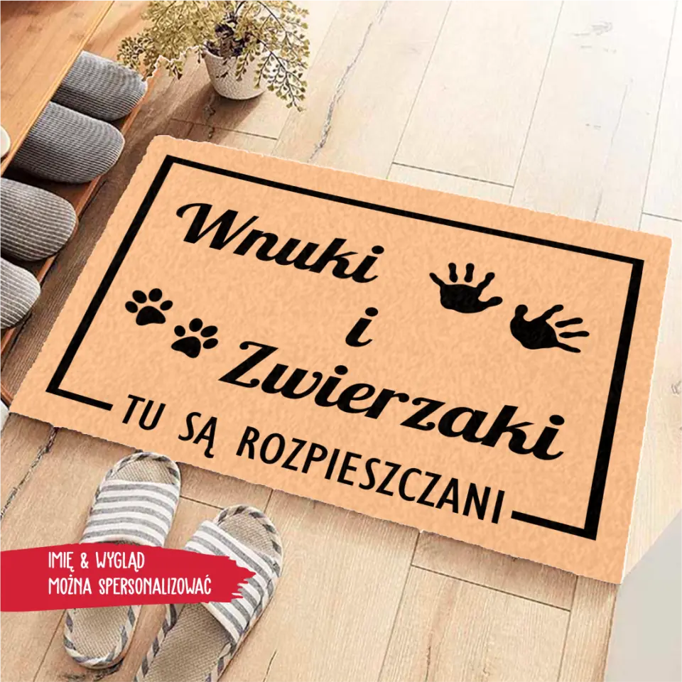Wnuki i zwierzaki.
