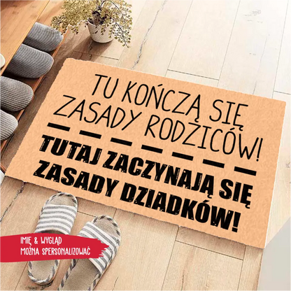 Tu kończą się zasady rodziców. Tutaj zaczynają się zasady dziadków