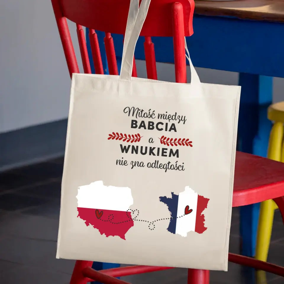 Miłość między Babcia a Wnukiem nie zna odległości