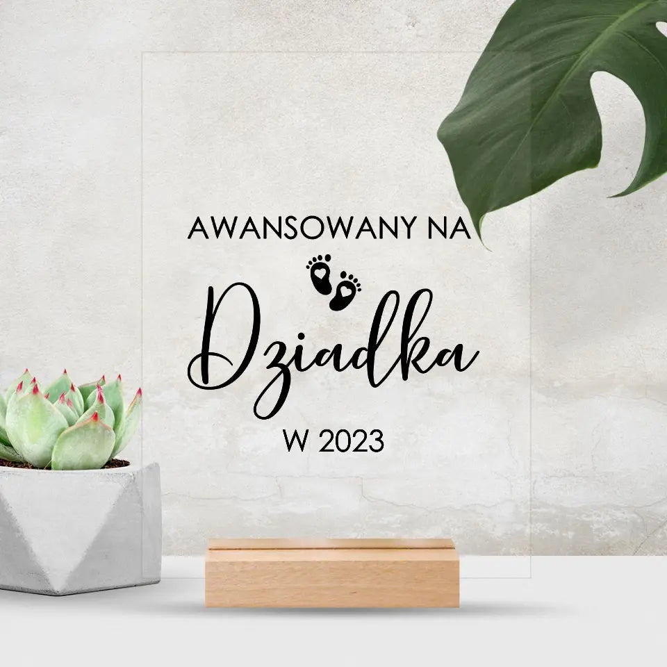 Awansowany na dziadka