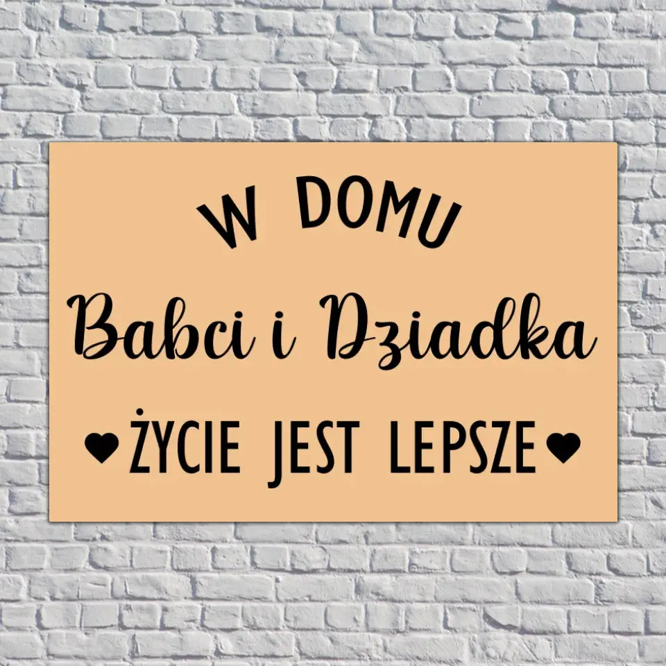 W domu babci i dziadka życie jest lepsze