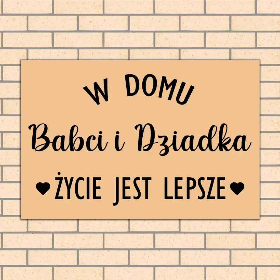 W domu babci i dziadka życie jest lepsze