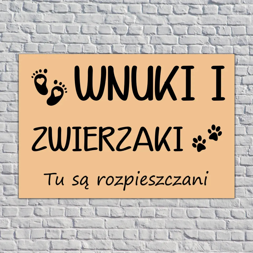 Wnuki i zwierzaki. Tu są rozpieszczani