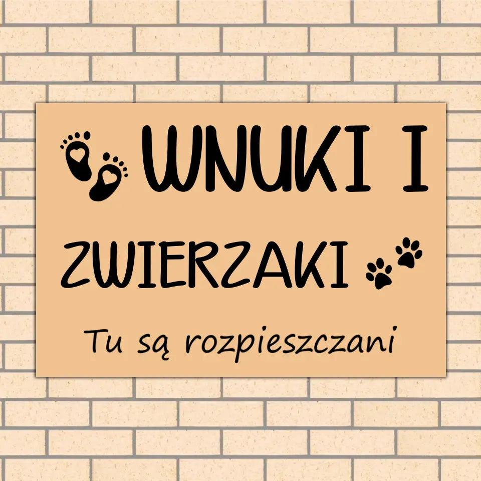 Wnuki i zwierzaki. Tu są rozpieszczani